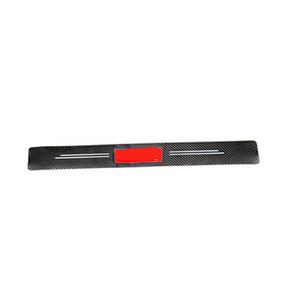 Car Door Sill Strip Cartoon Cute Self Adhesive Protection Sticker Scratch Resistant Car Accessory Type1 1pc