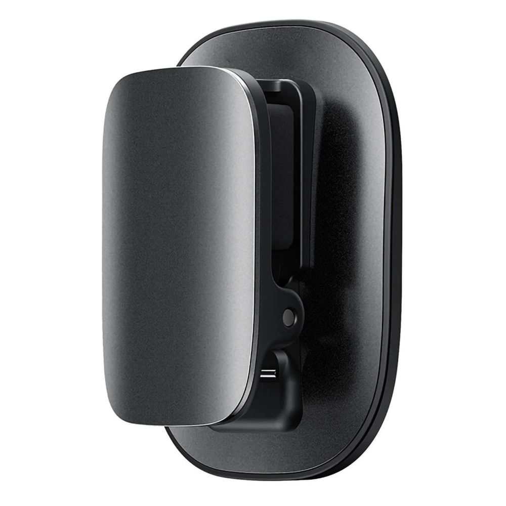 Car Glasses Clip Delicate Lightweight Scratch Prevention Car Visor Sunglasses Holder Clip Paste Model Black