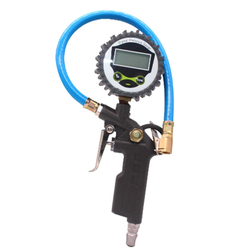Digital Tire Pressure Gauge Handheld High Accuracy Tyre Inflator Pressure Meter for Car Grey