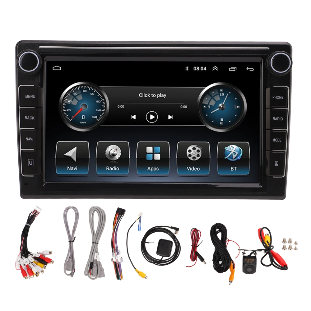 8in Screen 2 Din Car Stereo Wifi 4G with Backup Camera Bluetooth 5.0 for Android 11.0 Built in CarPlay GPS Navigation