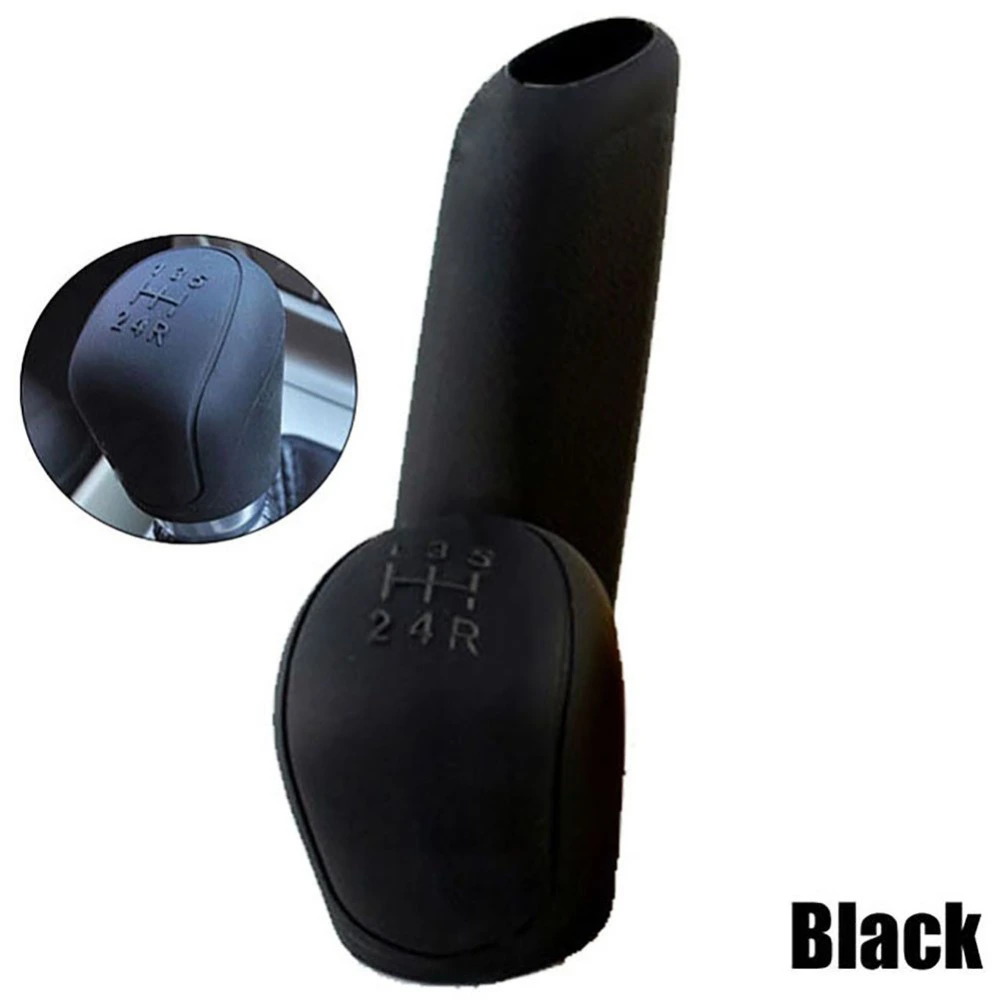 Universal Silicone Manual Gear Shift Collars Car Silicone Gear Head Shift Knob Cover Handbrake Grip