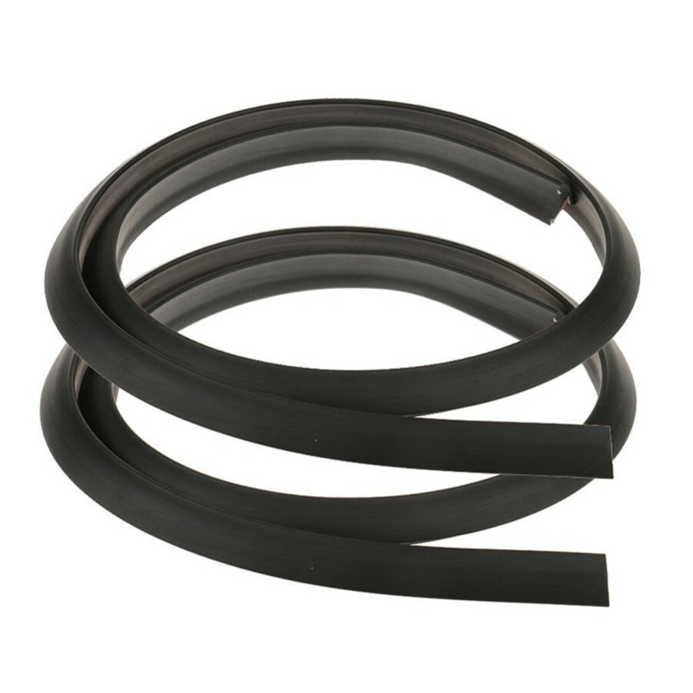 2Pcs 1.5m Car Wheel Fender Extension Moulding Flares Trim Strips Stick Out Edge