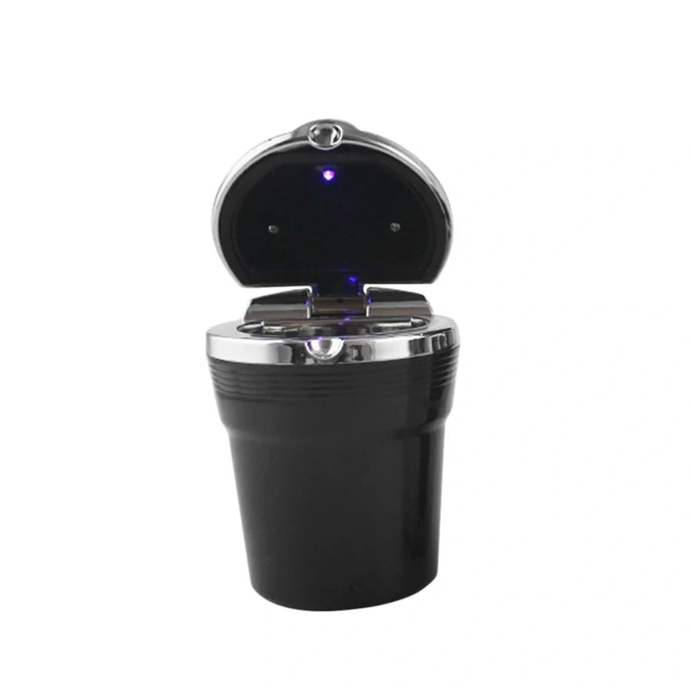 Car Cigarette Ashtray Auto Car Cigarette Ashtray with Lid and LED Light Vehicle Cigarette Ashtray for Car Home Office