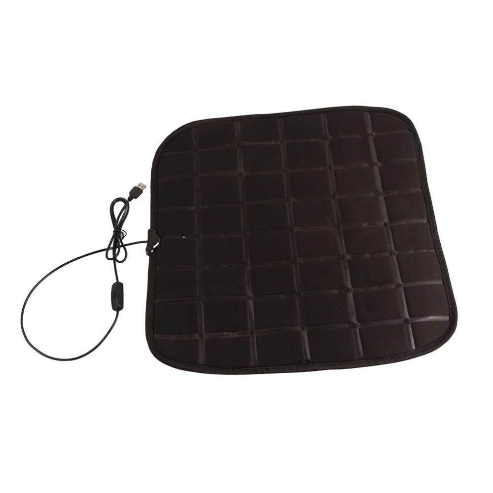 USB 12V Car Heated Seat Cover Winter Car Heating Seat Cushion Single Auto Seat Heating Cushion