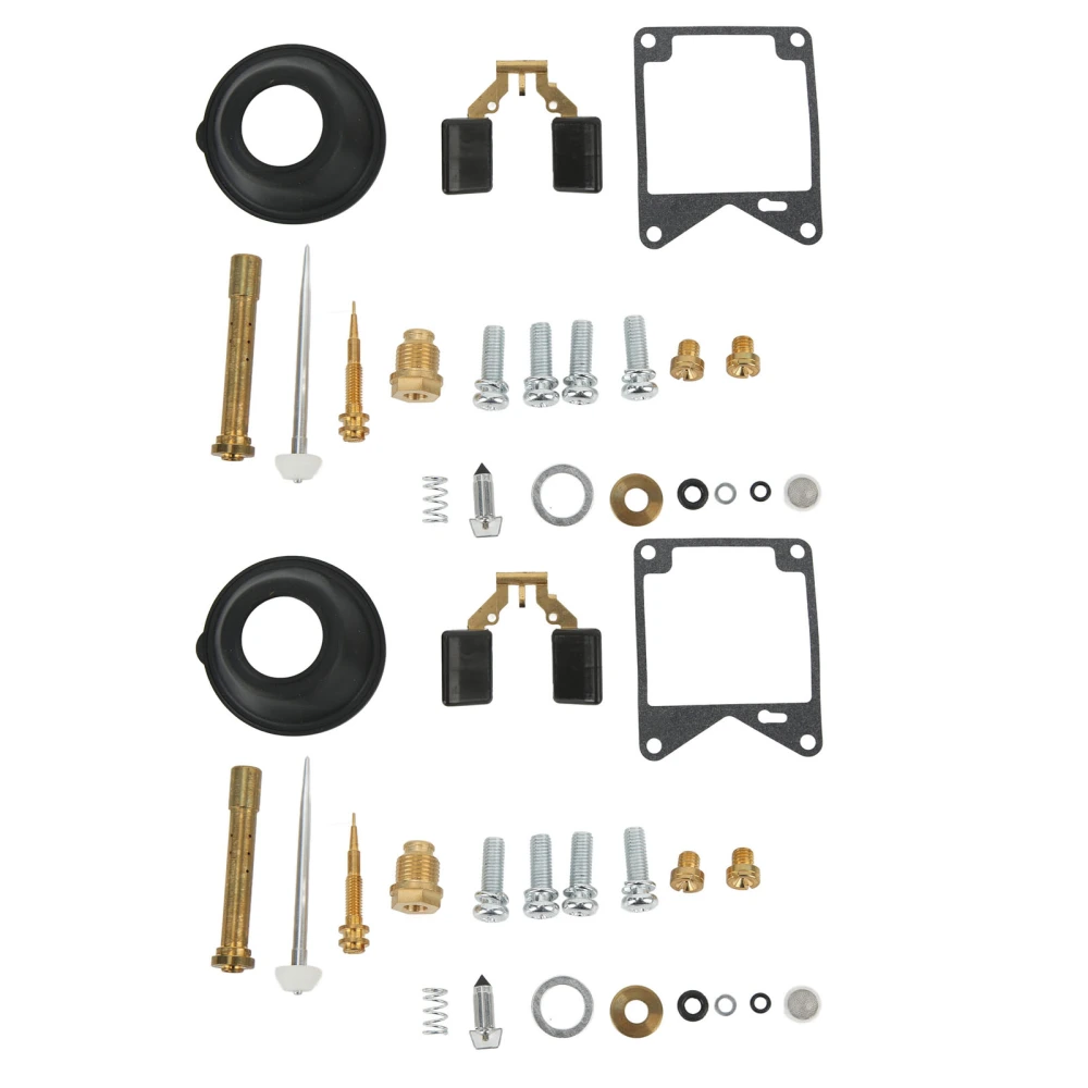 2 Set Carburetor Rebuild Repair Kit Racing Motorcycle Carb Overhaul Kit for Virago 750 XV750 1981‑1983