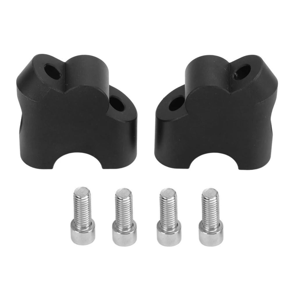Motorcycle Handlebar Riser Clamp Heightening 30mm CNC Aluminum Alloy Replacement for Suzuki DL 650 2004‑2012