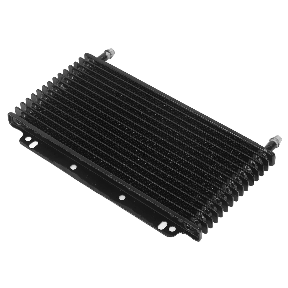 Automatic Transmission Oil Cooler 14 Row Aluminium Oil Cooler for Motorcycle Dirt Bike ATV 150cc 250cc Engine