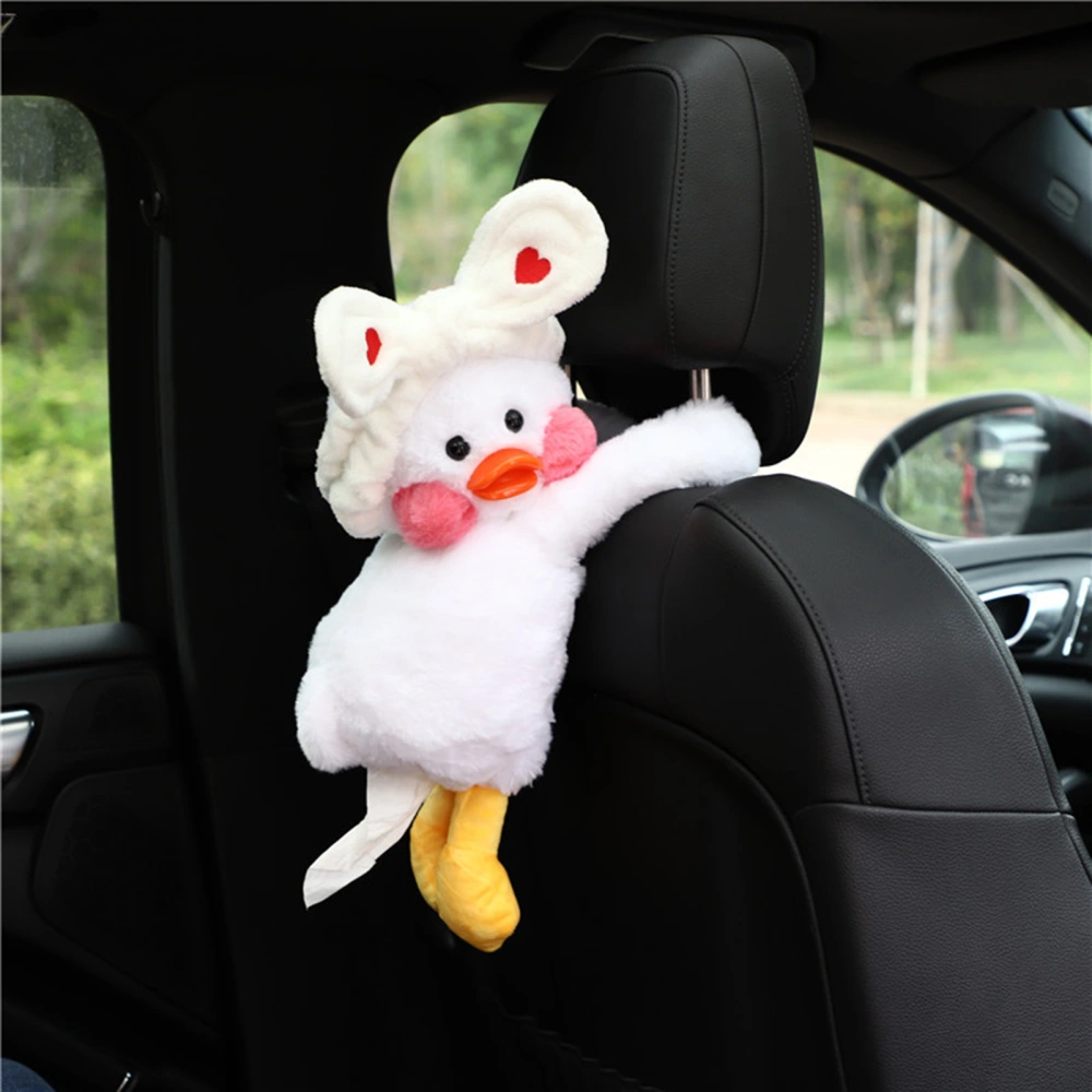 Cartoon Car Tissue Organizer Cute Multifunctional Convenient Paper Towl Container for Automobile Type 5