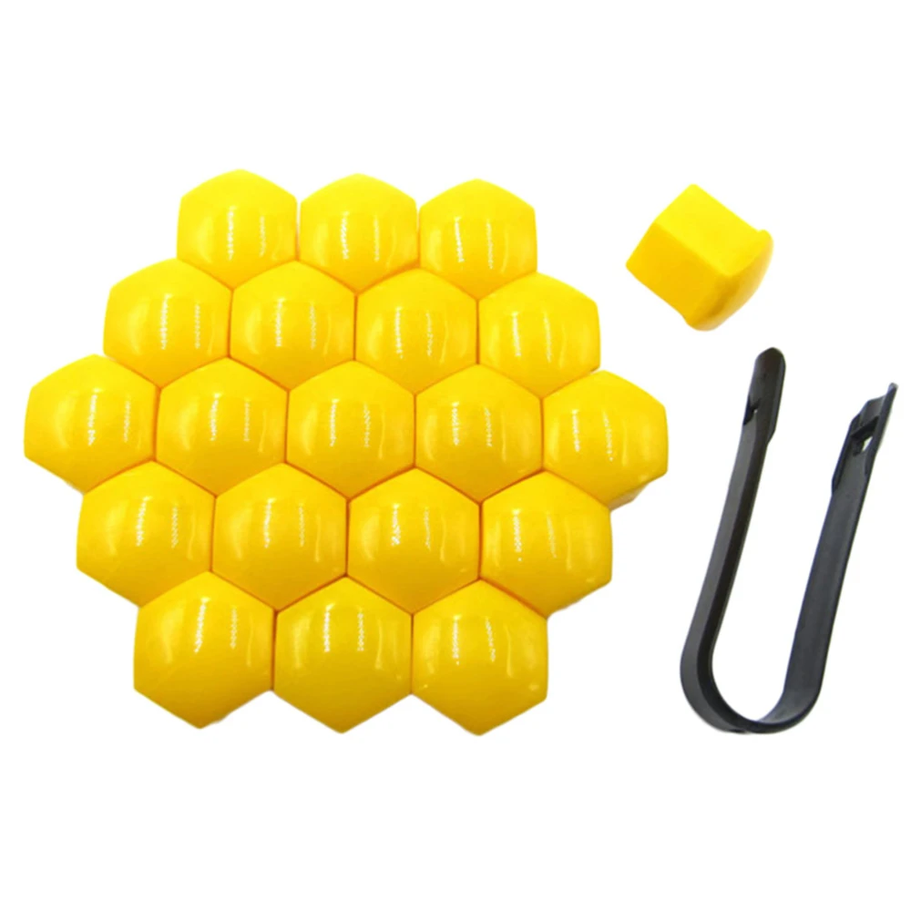 20PCS Universal Car Wheel Screw Cap Tire Nut Decorative Protective Cover