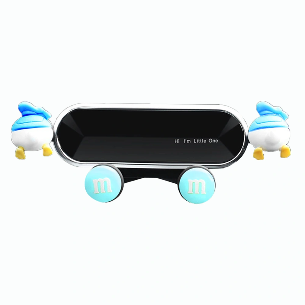 Car Air Vent Mount Phone Holder Cute Cartoon GPS Navigation Bracket for 4‑7.2in Cell Phones Type 5