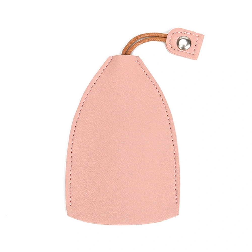 Car Key Case Fashion Pull Type PU Cute Car Key Fob Protector Holder Pouch for Car Key Pink