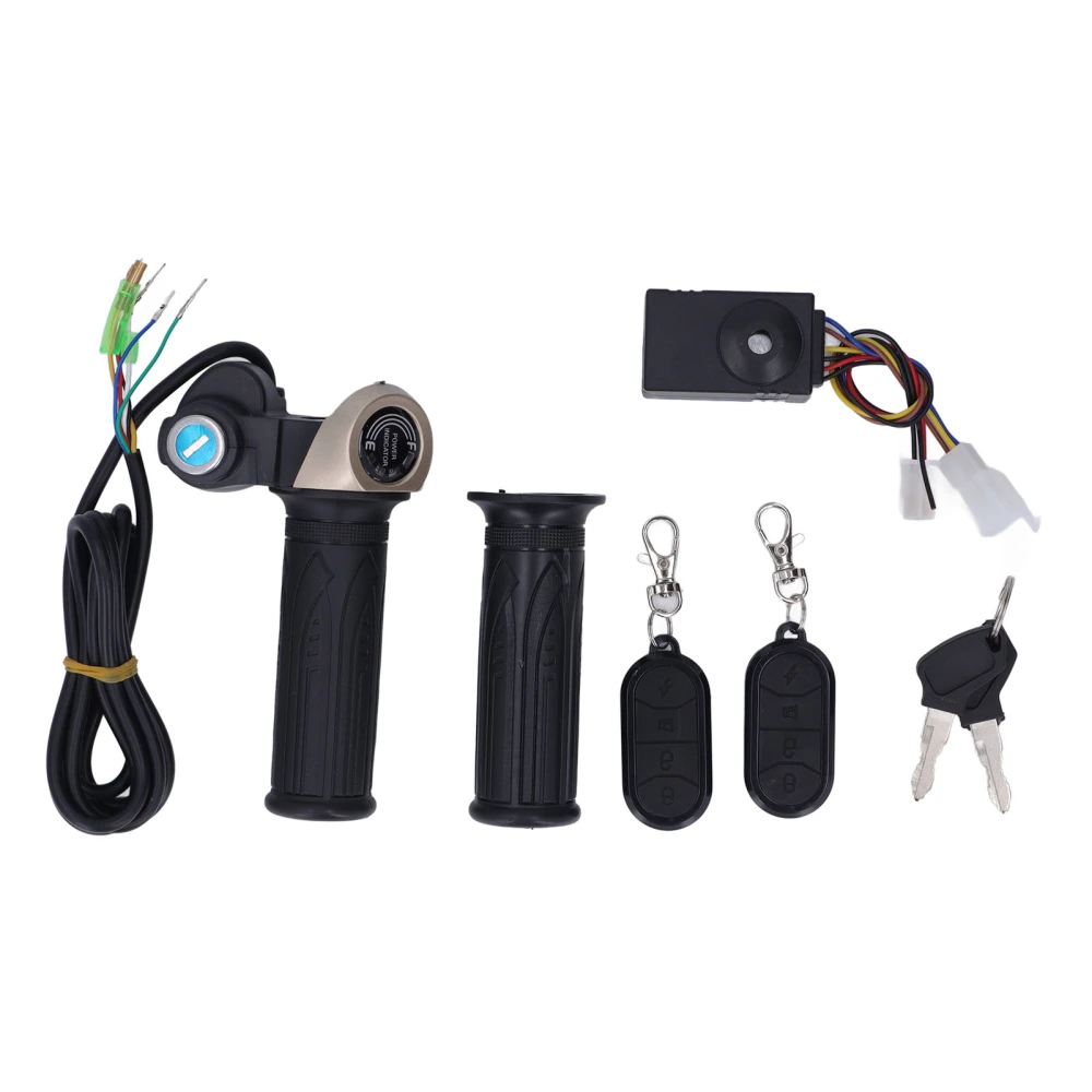 36V‑72V Handlebar Throttle Grip LCD Display with Cover Remote Control for Dirt Bike ATV Motorized Bicycle