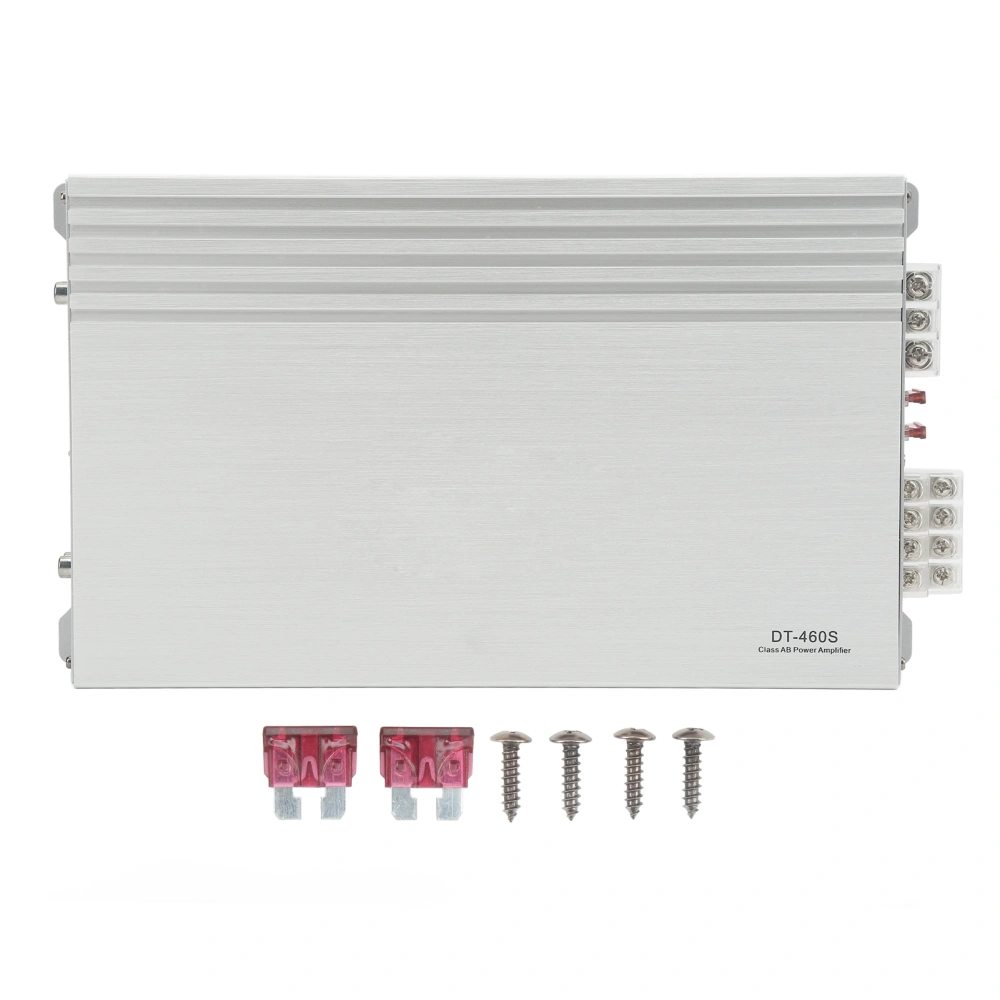 4 Channel Amplifier 160 Watts Car Audio Systems Class D Mono Amp for Speakers Stereos