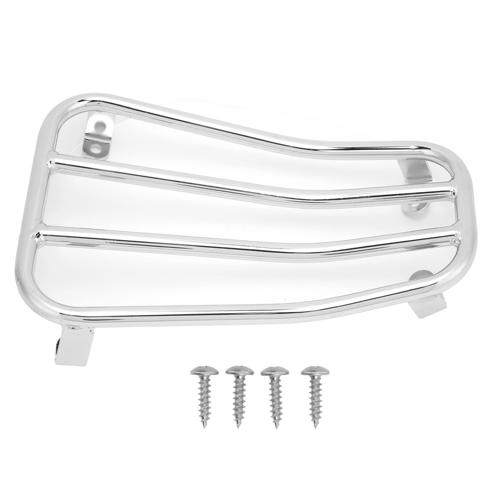 Motorcycle Scooter Footrest Luggage Rack Carrier Holder for GTS 150 250 300 GTV 2017‑2022 Electroplated