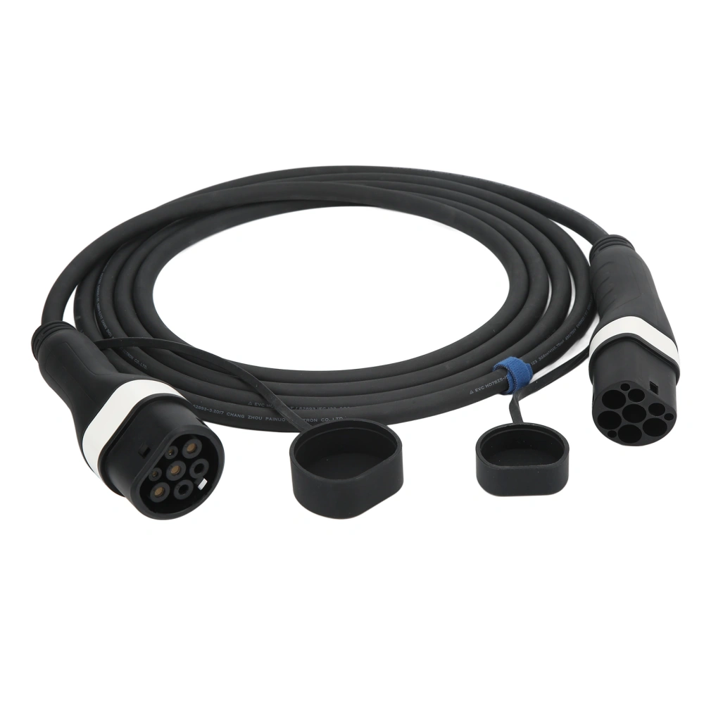 IEC 62196 Type 2 to Type 2 EV Charging Adapter 16Amp 3.6KW Single Phase 5m Cable CE TUV Certificate for EV Hybrid Car