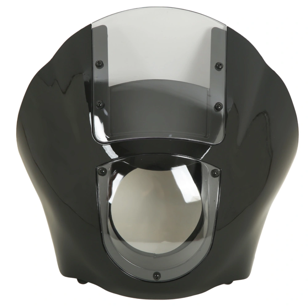 Motorcycle Front Headlight Fairing Windshield Windscreen for Iron 883 XL883N 2009‑2017 Transparent