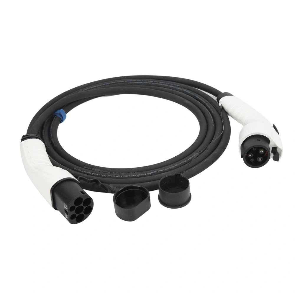 New Energy Vehicles Charger Plug Type 1 to Type 2 Single Phase 16A 3.6KW 5m Long CE TUV Approved