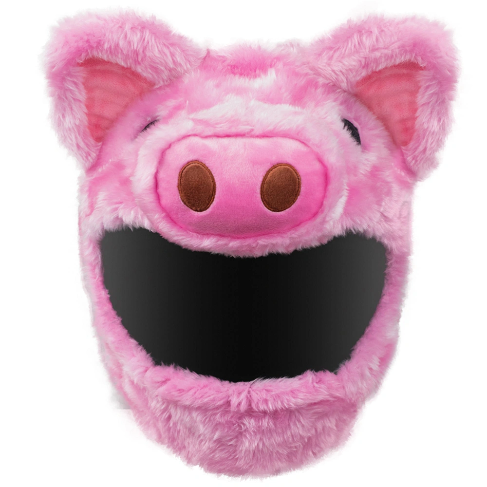 Motorcycle Helmet Cover Plush Full Face Helmet Protective Cover Outdoor Personalized Helmet Case