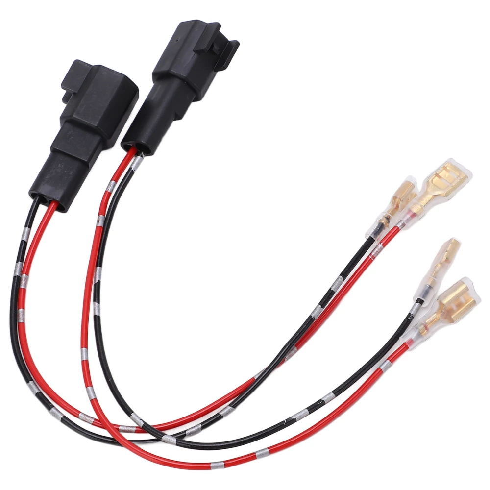 1 Pair Car Door Speaker Wiring Harness Plug Connector ABS 12V Speaker Harness Adapter