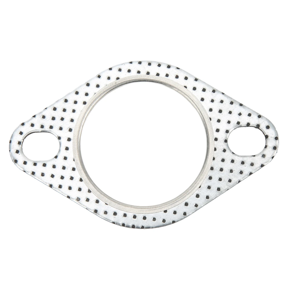 2in Exhaust Pipe Flange Gasket 2 Bolts Heatproof Universal for Turbo Elbows Down De Cat Pipes