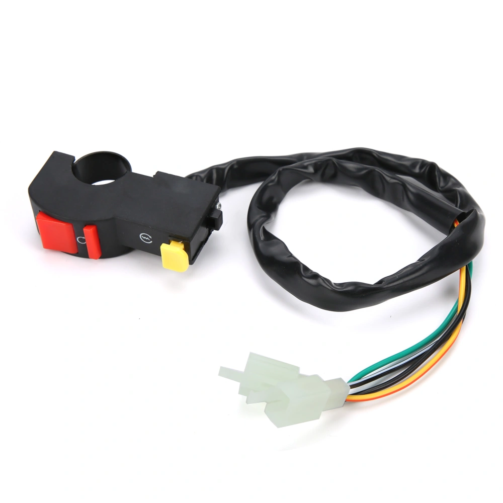 Motorcycle Kill Stop Button Switch Handlebar Ignition On Off Starter Fit for 50cc/ 110cc/ 125cc Pit Quad Dirt Bike