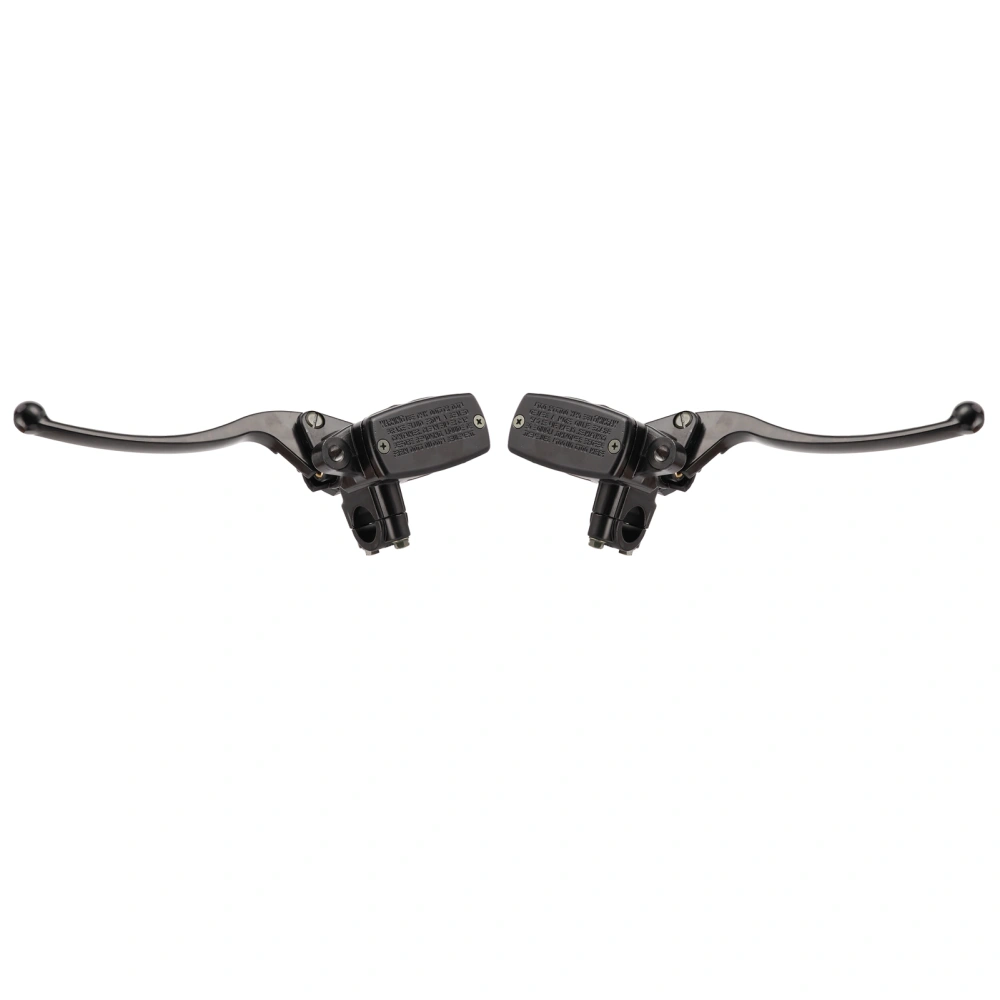 Motorcycle Hydraulic Brake Clutch Master Cylinder Lever Black CNC Aluminum Alloy for 7/8in Handlebars