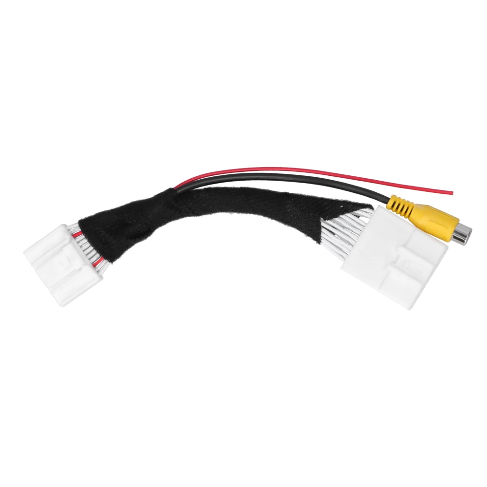 Reverse Parking Camera Connection Cable 24Pin RCA Adapter Line Wiring Fit for Renault