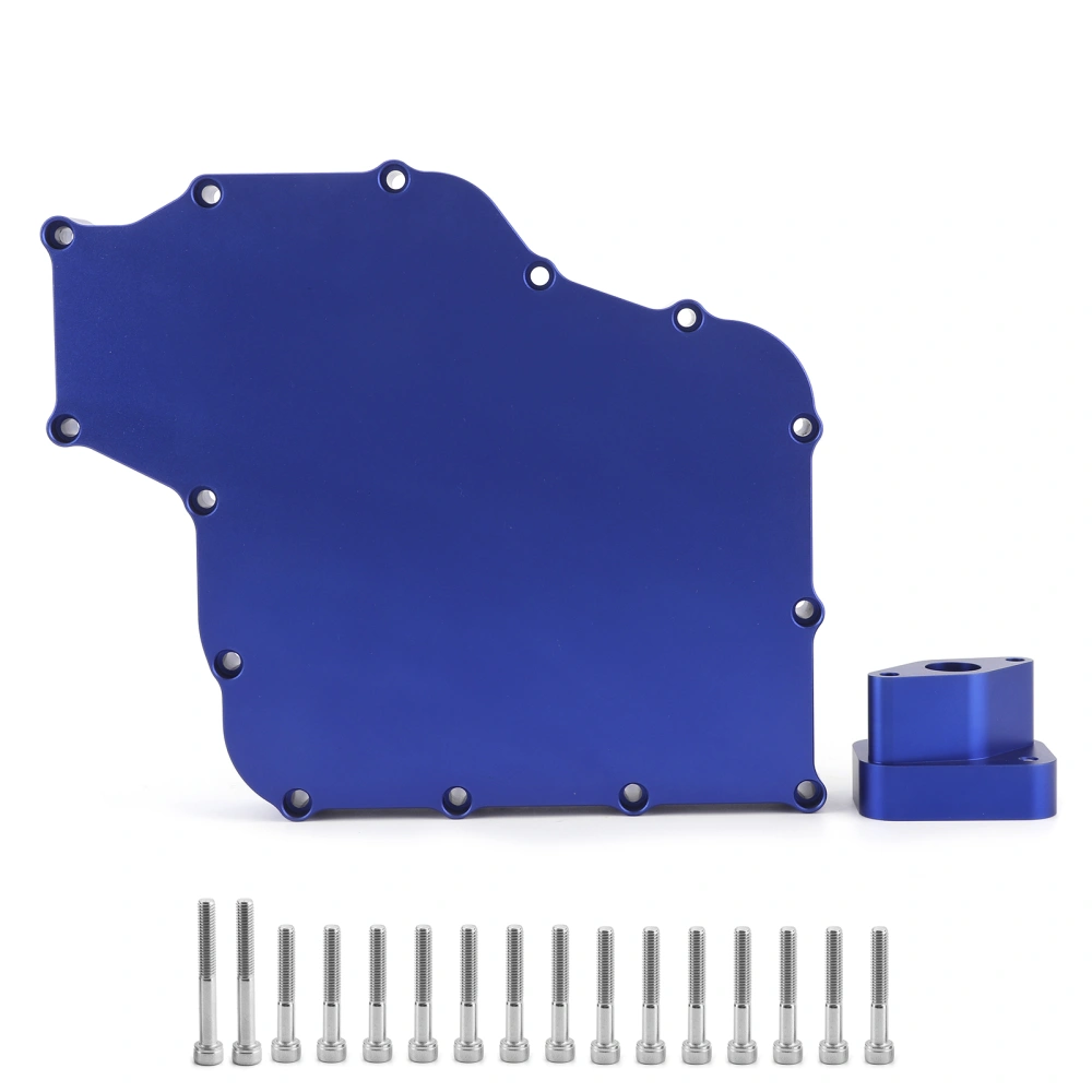 Motorcycle Low Section Oil Pan Kit with Screws Aluminium Alloy Fit for Suzuki GSXR 1300 Hayabusa 1999‑2011Blue