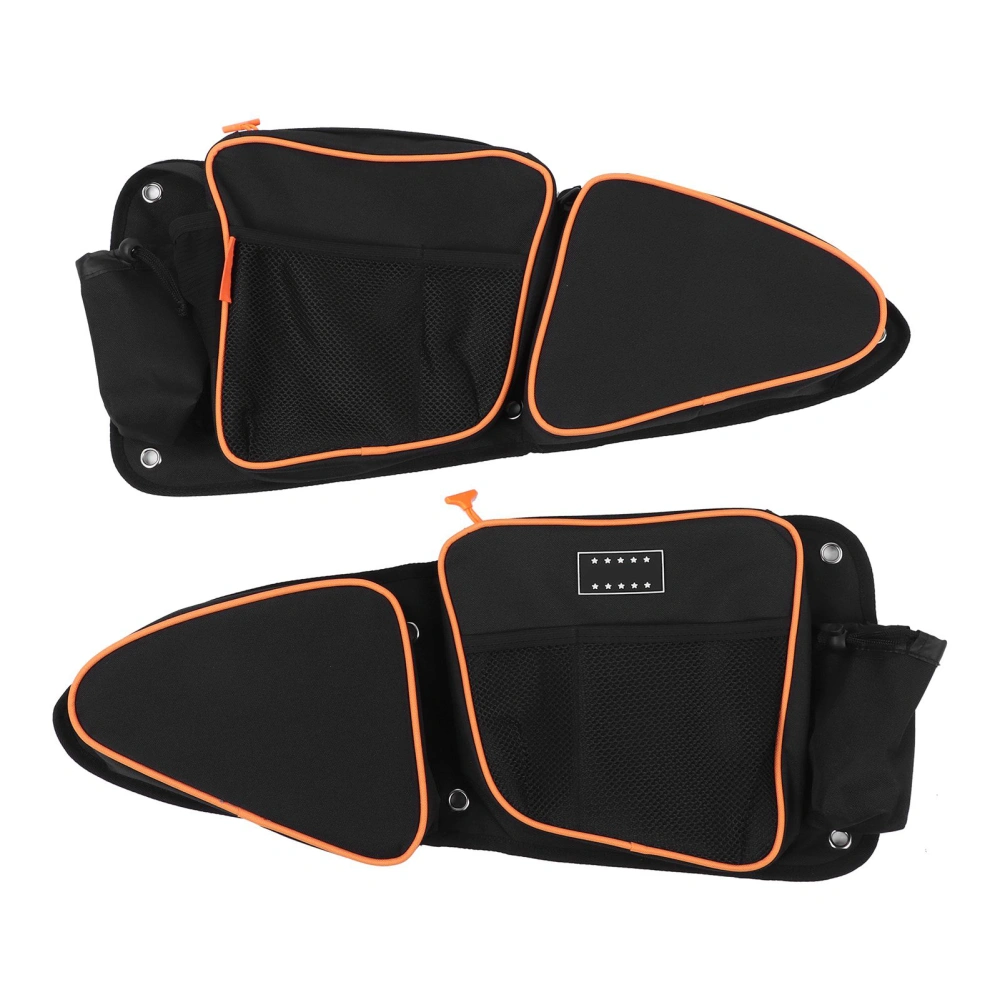 2pcs Side Door Bags UTV Front Door Side Storage Bag Fit for Polaris RZR XP4 1000 2014‑2020