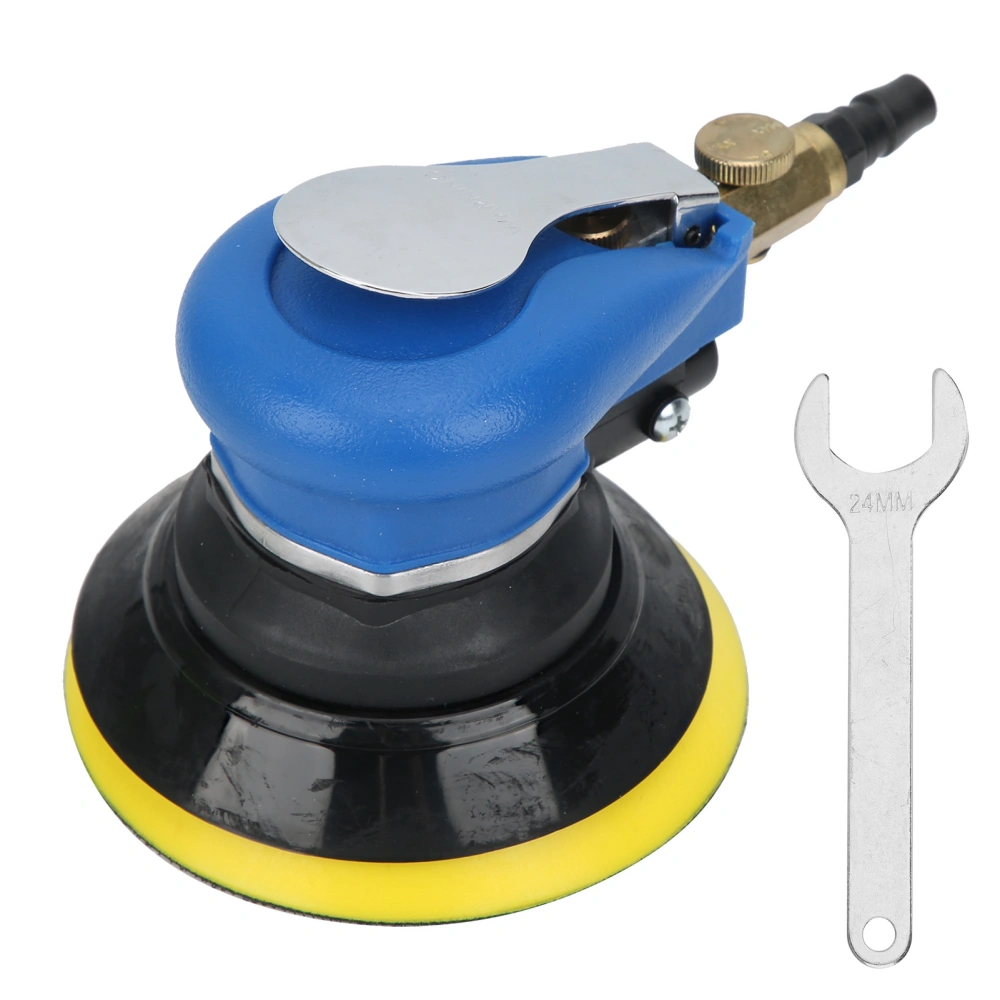 5in Pneumatic Polishing Machine with Sander Pad Air Sanding Device Ergonomic Universal