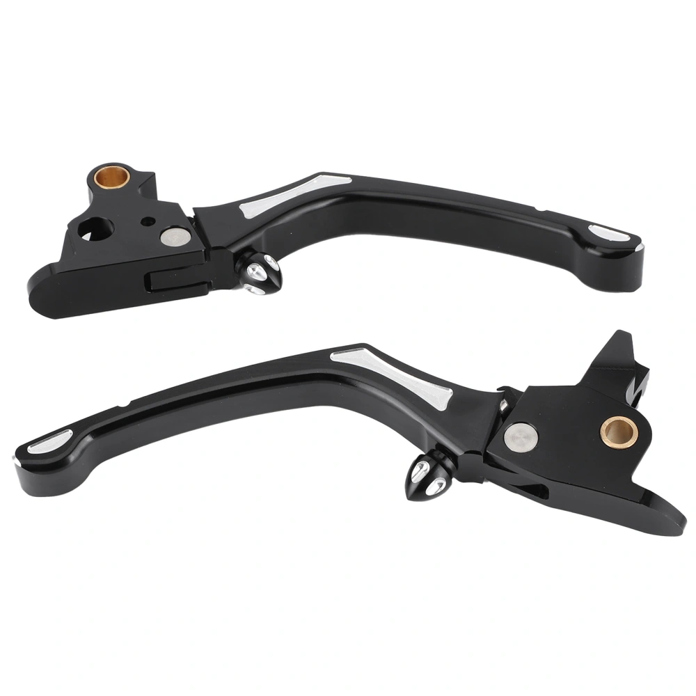 2Pcs Motorcycle Brake Clutch Levers Adjustable Fit for Touring FLHT/FLHX/FLTR/FLHR