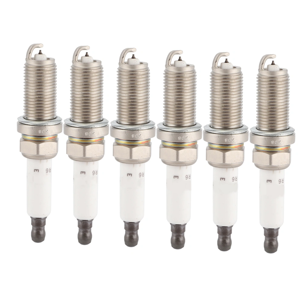 6pcs Platnum Spark Plugs 12122158253 Replacement Fit for 1 Series 3 Series E81 E87 E88 E90