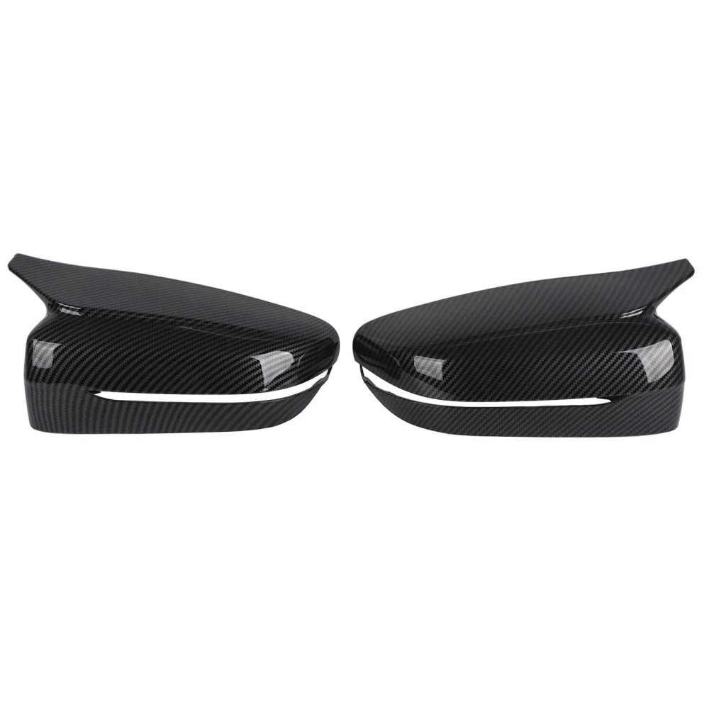 2pcs Side Mirror Cover for M Series Carbon Fiber Style 51167422720 Fits for 5 Series G30/G31/G38 3 Series G20