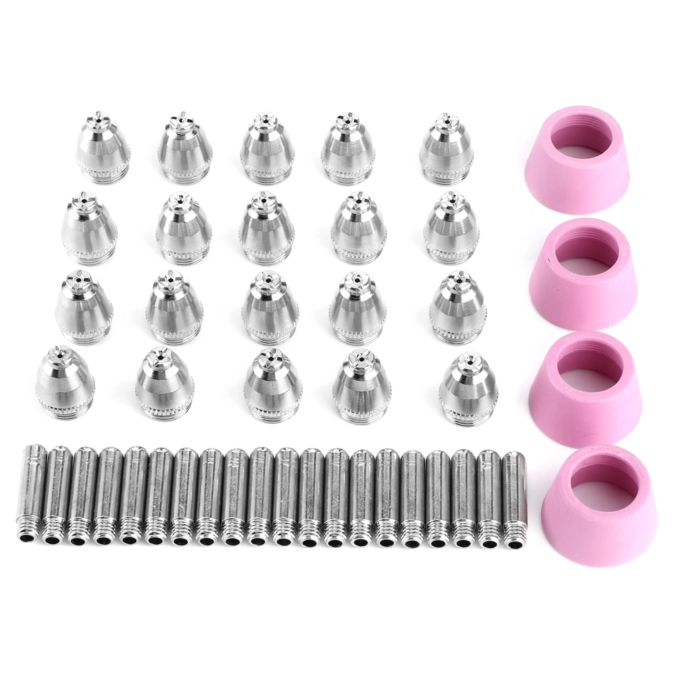 44pcs/set Welding Torch Nozzle Collet Protective Cap Replacement Spare Parts for AG60/SG55