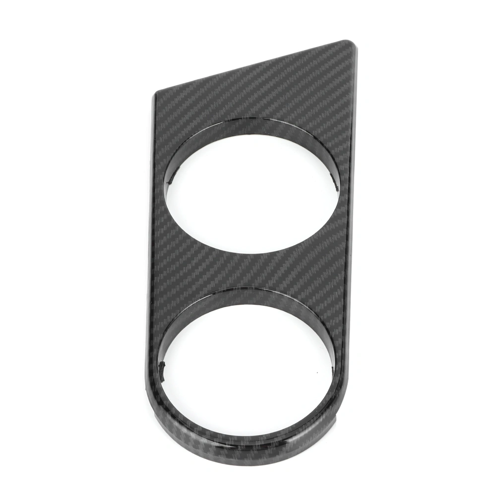 Carbon Fiber Style Drink Cup Holder Trim Decor Fit for 1 Series 116 116i 118 118i 118d 120 120i E87 E81 E82 E88