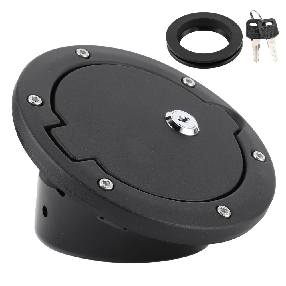 Fuel Tank Cap Locking Cover Lock with 2 Key Szzt04145 Fit for Jeep Wrangler 0718 2/4Doors