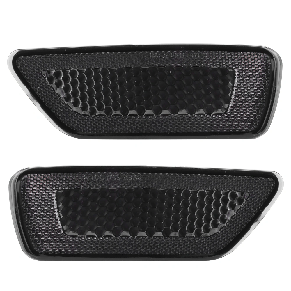 2Pcs Rear Bumper Reflector Left/Right ​57010720AC Fit for Dodge Journey AVP/Crew/Crossroad/GTBlack Lens