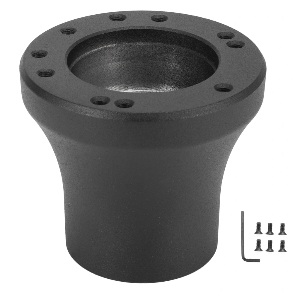 Steering Wheel Hub Adapter Connector 5/6 Hole Connection Base for Club Car GolfcartBlack