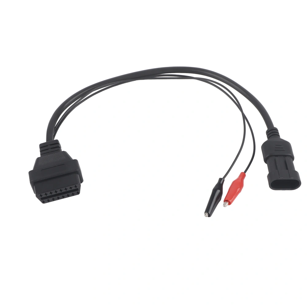 3Pin to OBD2 16Pin Adapter Cable Professional Auto Car Diagnostic Connector Fit for Fiat