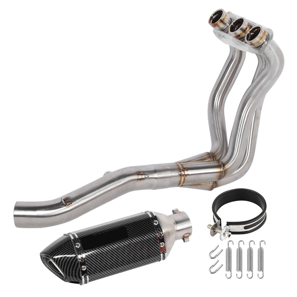 Full Exhaust System DeCat Header SlipOn Muffler Fit for Yamaha MT09/FZ09 XSR 900 20142020