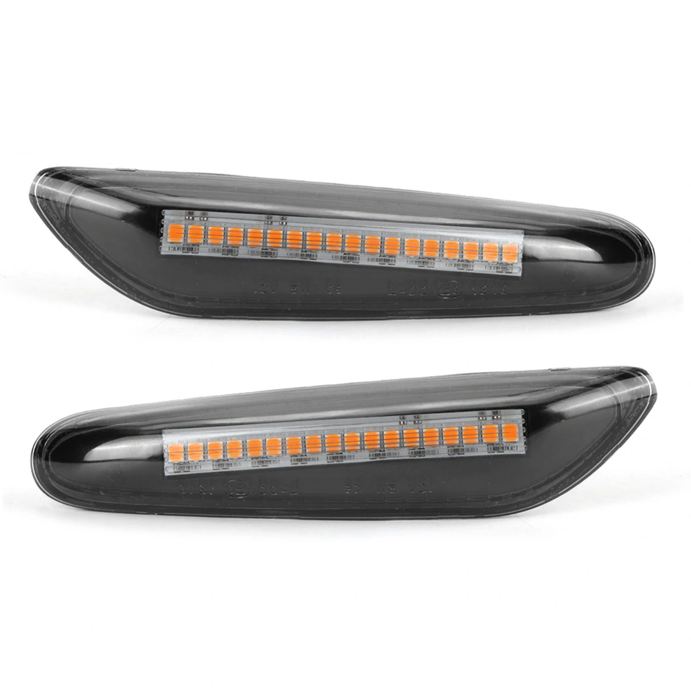 Pair Car Turn Signal Lights Flasher LED Side Marker Indicator Fit for 3 Series E90/E91/E92/E93