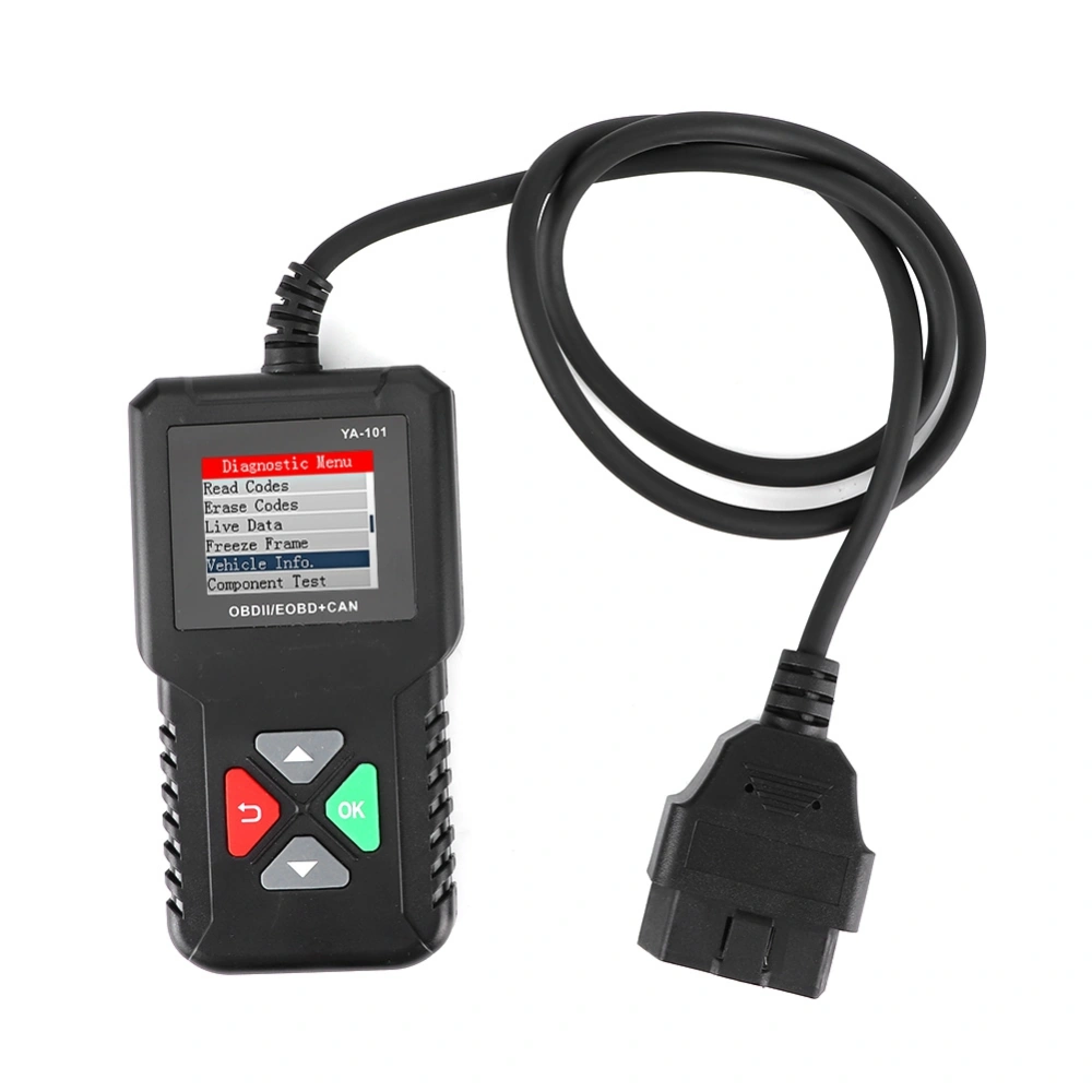 OBDII/EOBD Scanner Fault Code Reader Automotive Diagnostic Detector Scan Tool YA101