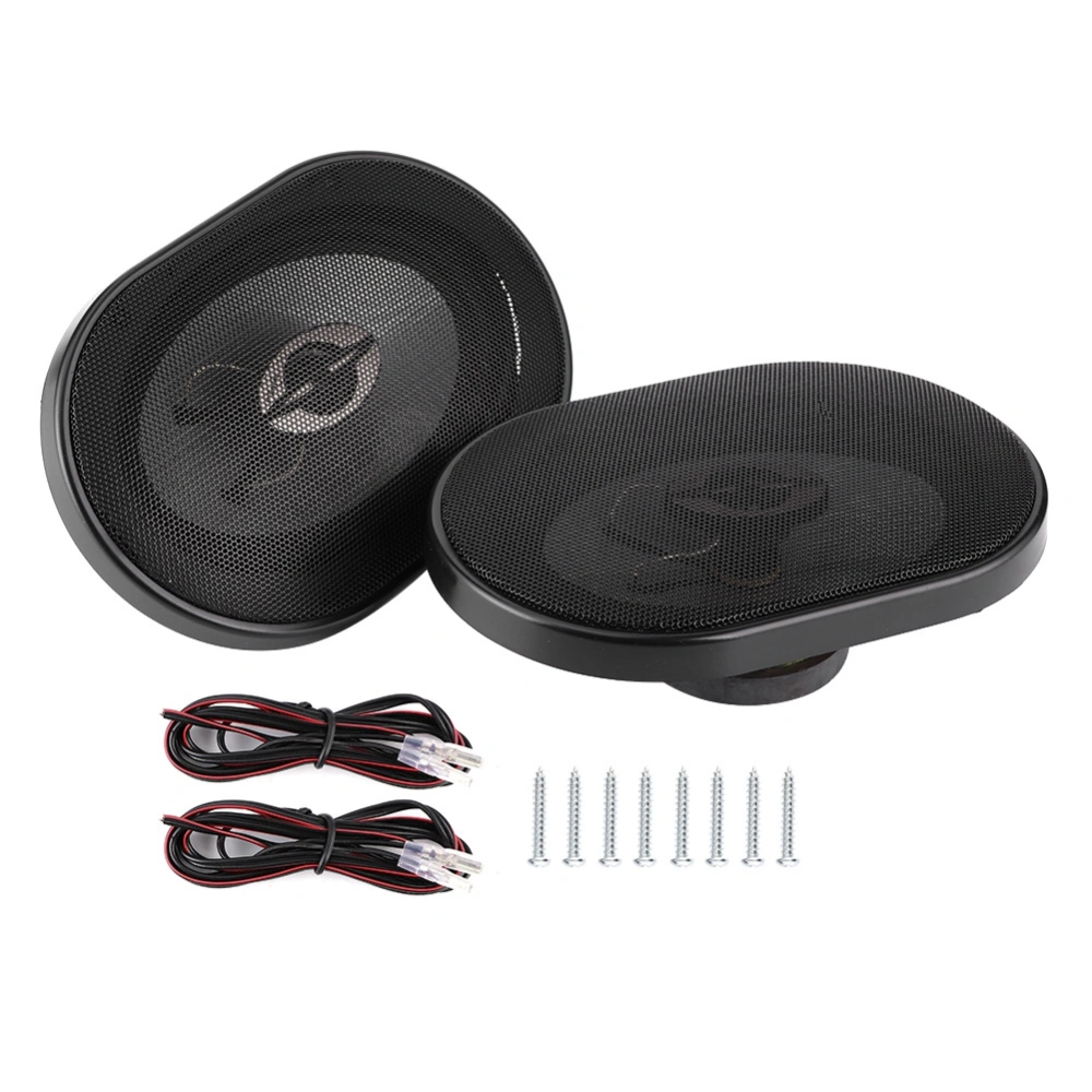 2PCS 380W Audio Speaker 5x7in HiFi Coaxial Stereo for Car Door Trunk Glove Box Panel