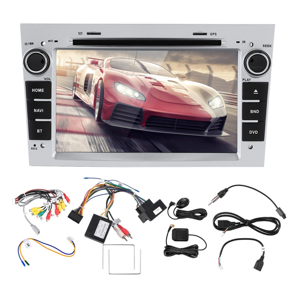 2Din Car Player 7in Capacitive Screen Stereo Audio Video for Android 9.0 Fit for Opel Astra/Antara/Vivaro