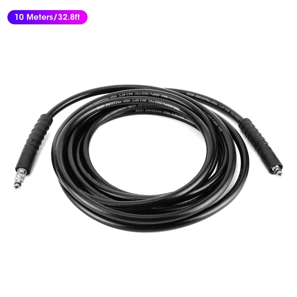 40MPa/5800PSI Car Washer Hose High Pressure Water Cleaning Pipe Fit for Karcher K Series Pressure Washer / Trigger Guns10 Meters/32.8ft