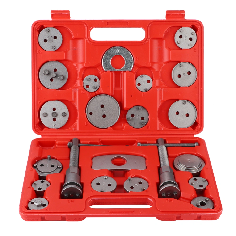 22pcs Universal Disc Brake Caliper Rewind Tool Brake Piston Wind Back tool