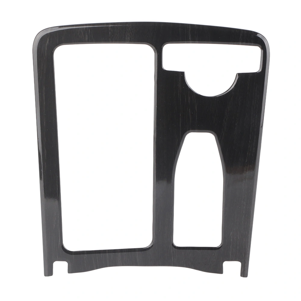 Central Console Cup Holder Frame Fit for Benz C Class W204 08‑13 Black Wood Grain Right‑Hand Driving