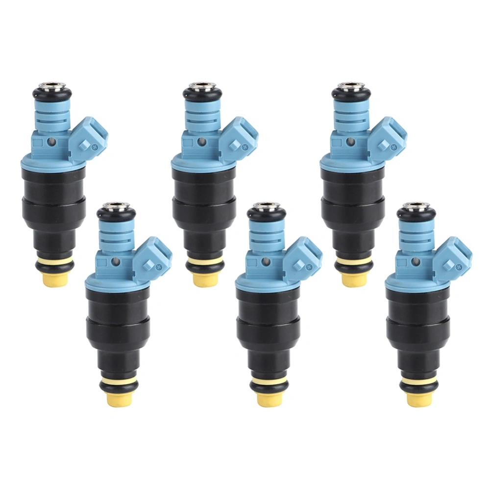 6pcs Fuel Injectors Nozzle 0280150715 Replacement Fit for 325i 525i 750il 850ci