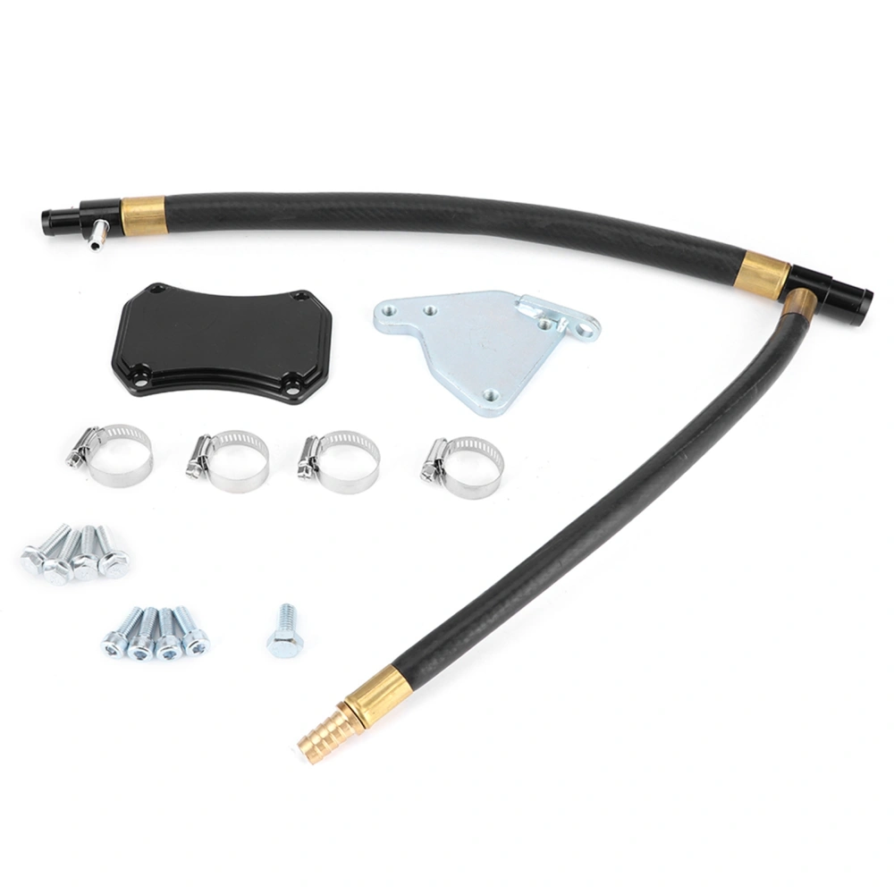 EGR Valve Cooler Delete Kit Fit for Duramax 2011‑2015 6.6L LML Diessl