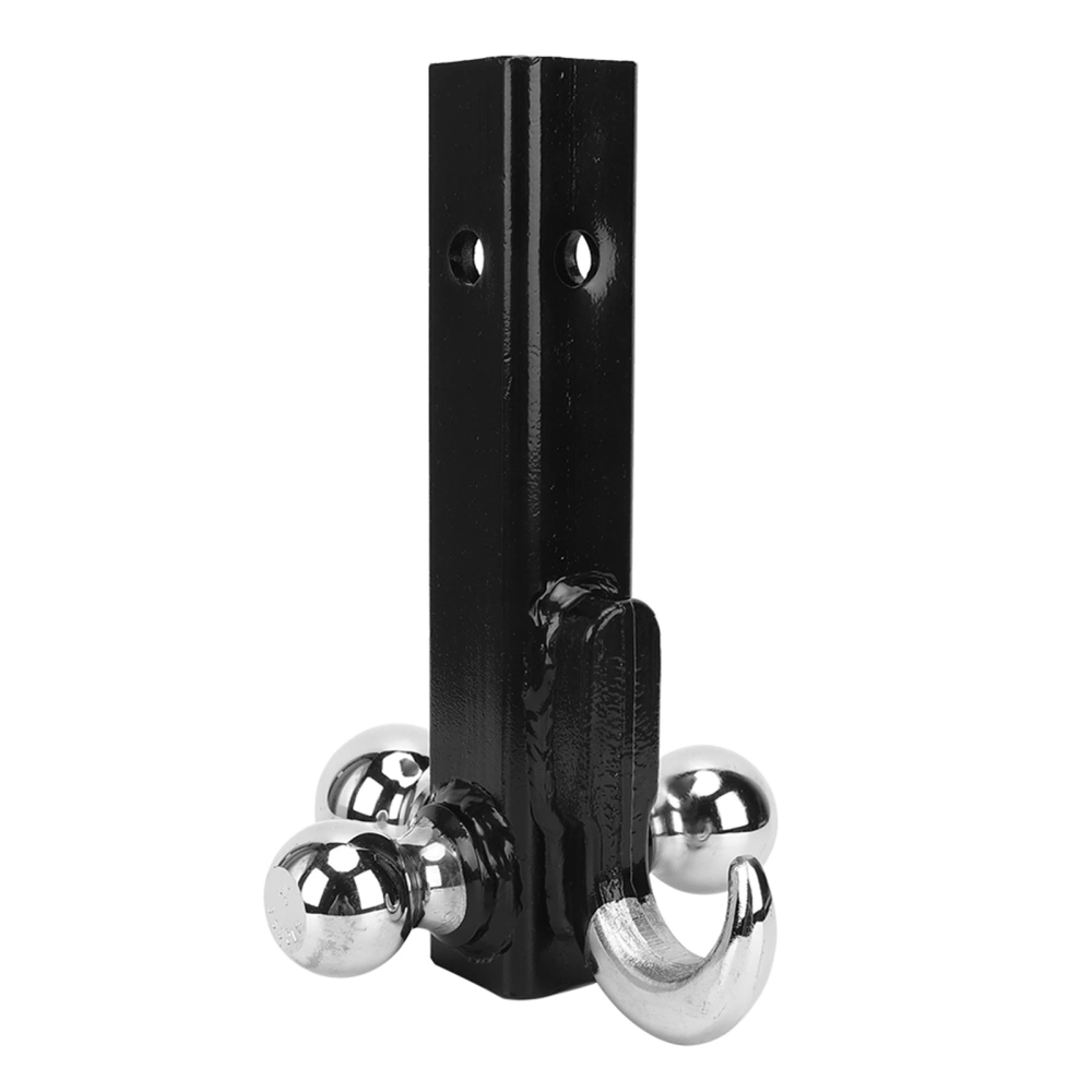 Triple Ball Mount with Hook 7/8in 3500LB 2in 5000LB 5/16in 7500LB Trailer Towing Hauling